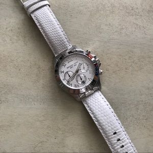 MICHAEL Michael Kors Accessories - Michael Kors Boyfriend Watch | White Band MICHAEL Michael Kors Accessories - Michael Kors Boyfriend Watch | White Band